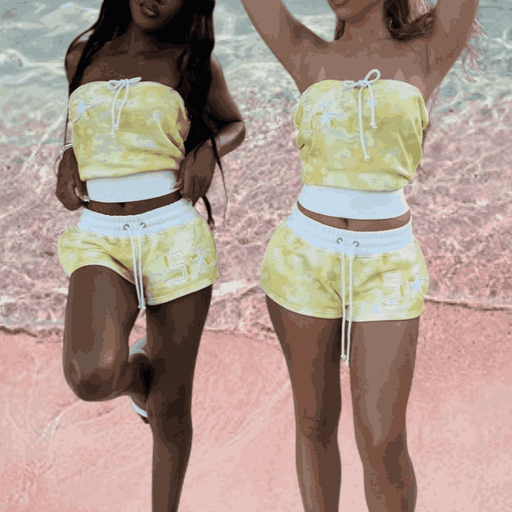 Hidden Cult Yellow Camo Summer Set Hidden Cult Yellow Camo Summer Set - Image 1
